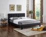 Pending - IFDC Faux Leather Platform Bed - Available in 2 Sizes