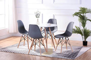 Pending - IFDC Grey 5 Piece Dinette Set - Available in 3 Colours