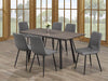 Pending - IFDC Grey 7 Piece Dining Set - Available in 2 Colours
