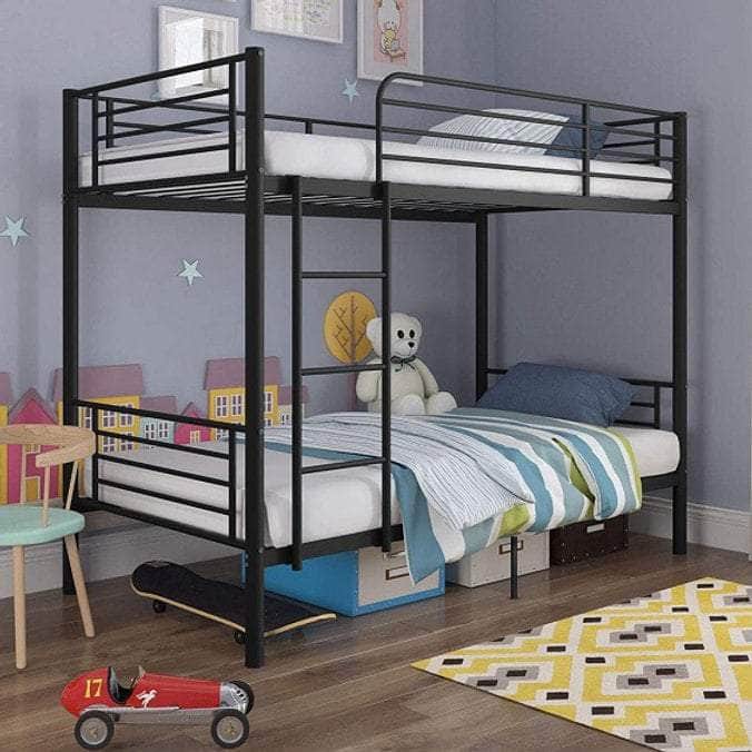 Pending - IFDC Metal Twin Over Twin Bunk Bed - Available in 3 Colours