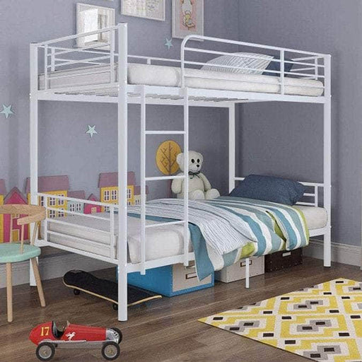 Pending - IFDC Metal Twin Over Twin Bunk Bed - Available in 3 Colours