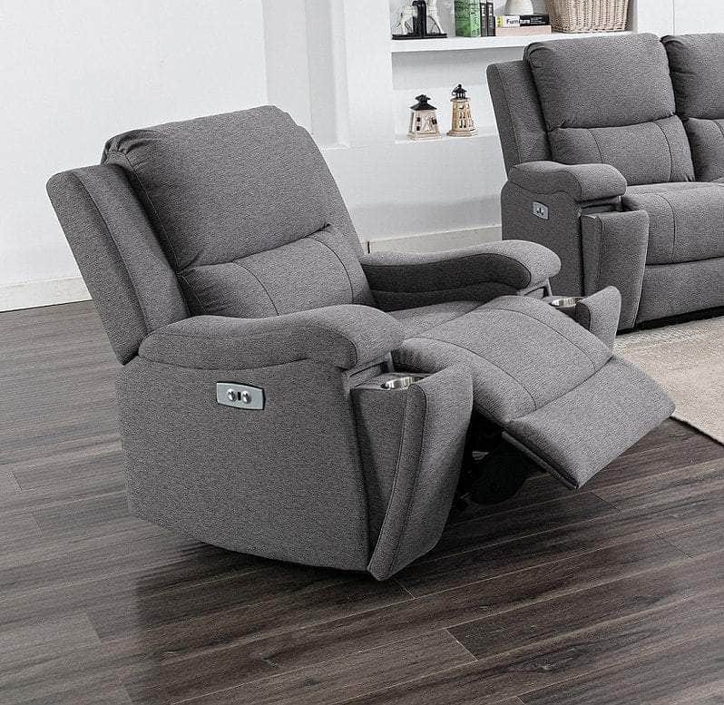 Pending - IFDC Sofa Set IFDC Grey Fabric Living Room Collection