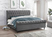 Pending - IFDC Velvet Platform Bed - Available in 2 Colours