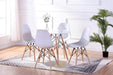 Pending - IFDC White 5 Piece Dinette Set - Available in 3 Colours