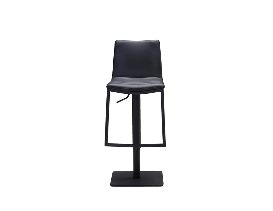  Mobital Bar Stool Black Frame Raven Hydraulic Leatherette Bar Stool - Available in 2 Colours