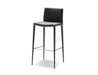 Pending - Mobital Bar Stool Grey Zeno Full Leatherette Wrap Bar Stool Set Of 2 - Available in 3 Colours
