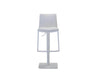  Mobital Bar Stool White Frame Raven Hydraulic Leatherette Bar Stool - Available in 2 Colours
