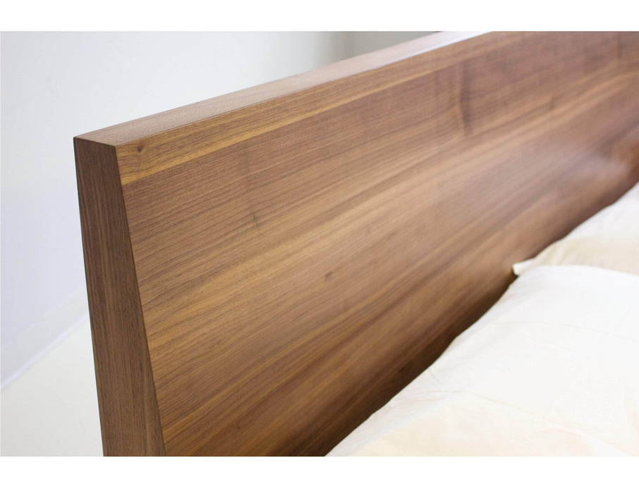 Mobital Bed Della Bed in Natural Walnut - Available in 2 Sizes