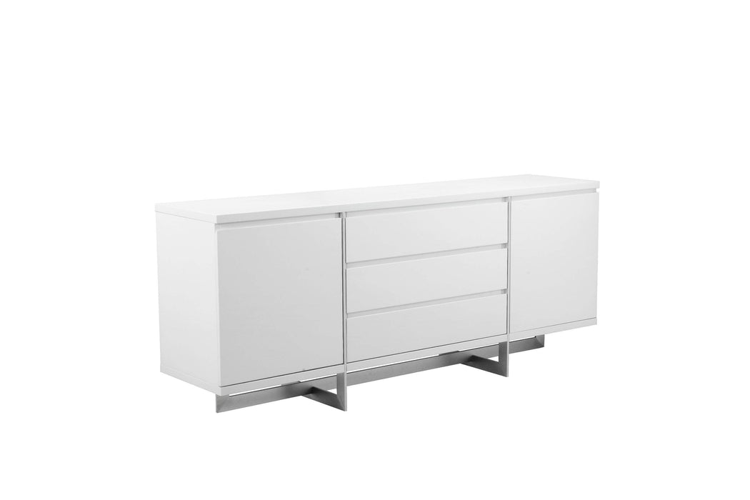  Mobital Buffet Remi Buffet With Brushed Stainless Steel - Available in 2 Colours