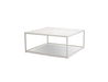Mobital Coffee Table Tofino Coffee Table with Aluminum Frame - Available in 3 Colours