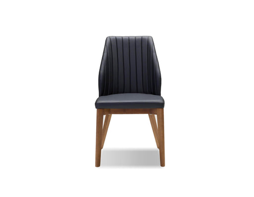 Pending - Mobital Dining Chair Totem Leatherette  Dining Chair With Ash Wood Set Of 2 - Available in 2 Colours