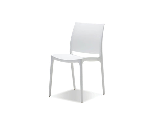  Mobital Dining Chair White Vata Polypropylene Dining Chair Set Of 4 - Available in 2 Colours