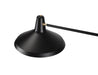 Mobital Floor Lamp Black Cantelevor Floor Lamp Black Metal Stem And Base With  Aluminum Lampshade