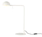 Mobital Table Lamp Matte White Bowie Table Lamp Matte White Steel Lampshade With Matte White Stem