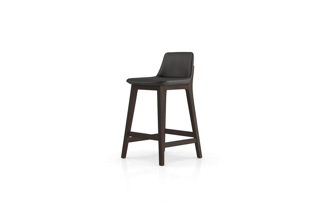 Pending - Modloft Bar Stools Castle Grey Eco Leather Mercer Counter Stool - Available in 2 Colours