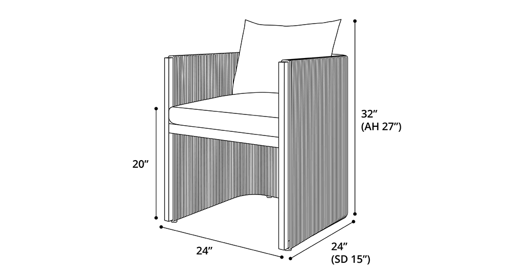 Pending - Modloft Clifton Dining Chair in Peppercorn Fabric