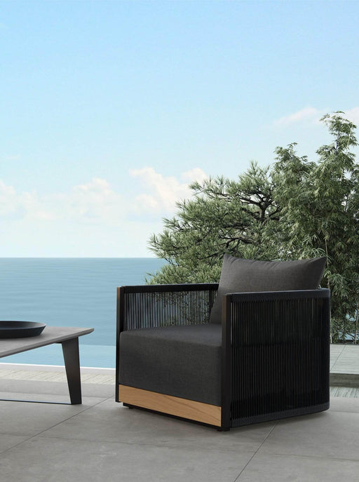 Pending - Modloft Clifton Lounge Chair in Peppercorn Fabric