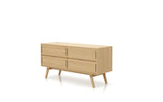 Pending - Modloft Dressers Natural Oak Haru Dresser - Available in 3 Colours