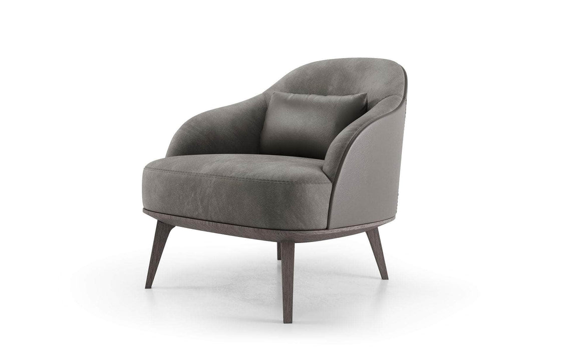 Pending - Modloft Lounge Chair Muse Velvet Cliff Lounge Chair - Available in 2 Colours