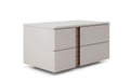 Pending - Modloft Nightstand Chateau Grey / Left-Facing Park Nightstand - Available in 2 Colours and 2 Sizes