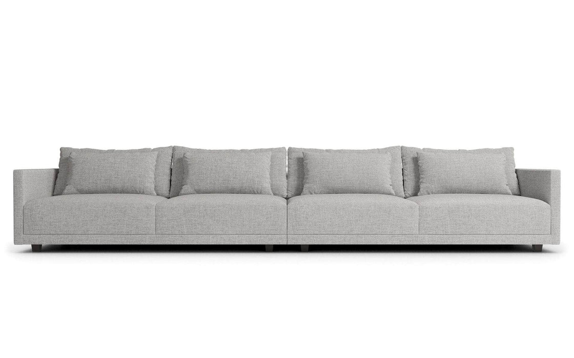 Pending - Modloft Sectionals Basel Modular Sofa Set 01 - Slate Pebble Fabric
