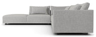 Pending - Modloft Sectionals Basel Modular Sofa Set 09 in Slate Pebble Fabric - Available in 2 Configurations