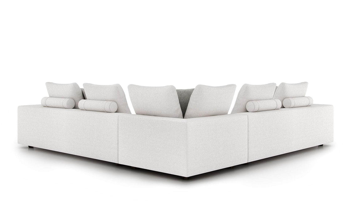 Pending - Modloft Sectionals Lucerne Modular Sofa Set 03 - Ashen Fabric