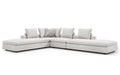 Pending - Modloft Sectionals Lucerne Modular Sofa Set 13 - Ashen Fabric