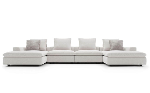 Pending - Modloft Sectionals Lucerne Modular Sofa Set 15 - Ashen Fabric