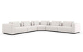 Pending - Modloft Sectionals Spruce Modular Sofa Set 26 - Chalk Fabric