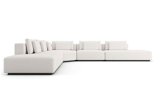 Pending - Modloft Sectionals Spruce Modular Sofa Set 28 - Chalk Fabric