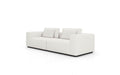Pending - Modloft Sectionals Spruce Sectional Two Seat Sofa in Chalk Fabric