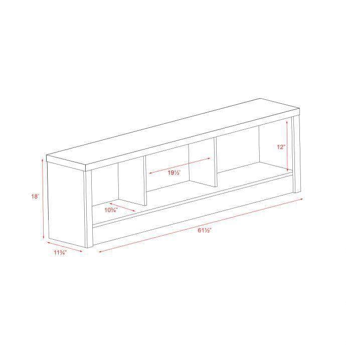 Pending - Modubox Bench Calla Storage Bench - White
