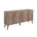 Pending - Modubox Buffets & Sideboards Drifted Gray Milo 4-door Buffet - Available in 3 Colours