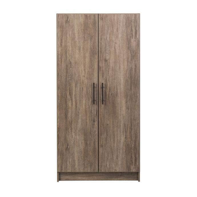 Pending - Modubox Drifted Grey Elite Wardrobe With Storage - Available in 4 Colours