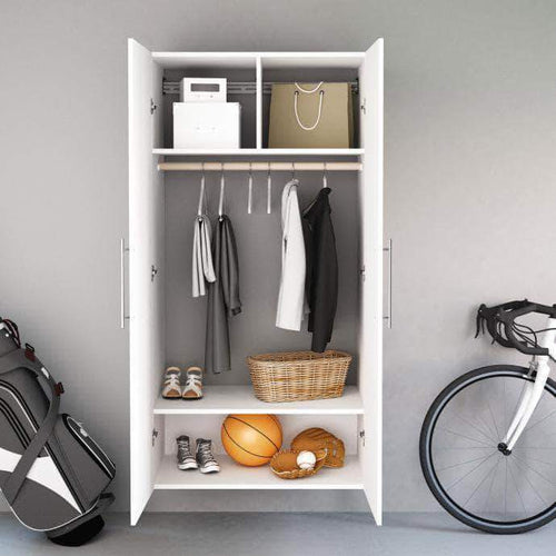 HangUps Wardrobe in White