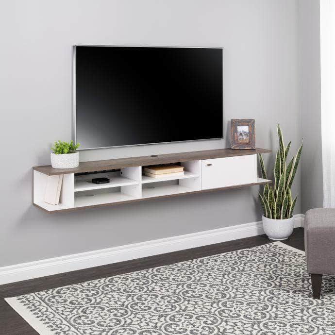 Pending - Modubox Media Console Wall Mounted Media Console with Door - Available in 2 Colours