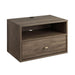 Pending - Modubox Nightstands Drifted Gray Floating Nightstand With Open Shelf - Available in 4 Colours