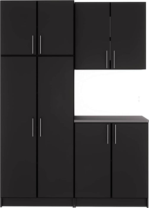 Pending - Modubox Storage Cabinet Black Elite 4 Piece Storage Set F - Available in 2 Colours