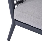 Pending - Outsunny 4 Piece PE Rattan Wicker Sofa Set Outdoor Conservatory Furniture Lawn Patio Coffee Table with Cushion Light Grey