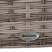 Pending - Outsunny 8 Piece Outdoor Patio Furniture Set All Weather Wicker Rattan Sofa Chair