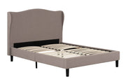 Pending - Primo International Bed Demi Upholstered Wingback Platform Bed - Available in 3 Sizes