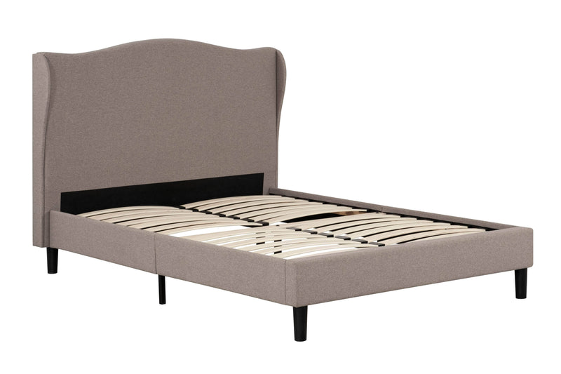 Pending - Primo International Bed Demi Upholstered Wingback Platform Bed - Available in 3 Sizes