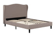 Pending - Primo International Bed Demi Upholstered Wingback Platform Bed - Available in 3 Sizes