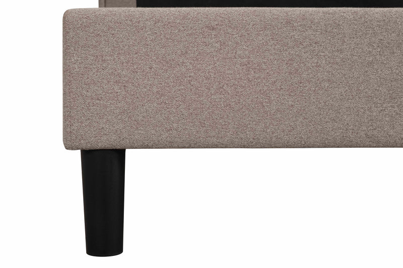 Pending - Primo International Bed Demi Upholstered Wingback Platform Bed - Available in 3 Sizes