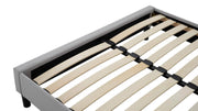 Pending - Primo International Bed Ellie Upholstered Grey Platform Bed - Available in 2 Colours