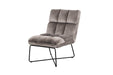 Pending - Primo International Chair Lottie Tufted Armless Accent Chair, Slate - Available in 3 Colours