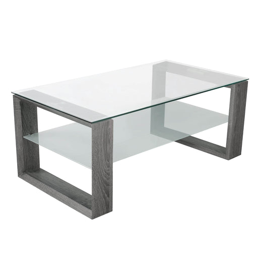 Pending - Primo International Coffee Table Caleb Coffee Table With Shelf In Black
