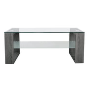 Pending - Primo International Coffee Table Caleb Coffee Table With Shelf In Black