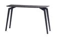 Pending - Primo International Console Table Paxton Grey Wood Console Table With Metal Legs In Black